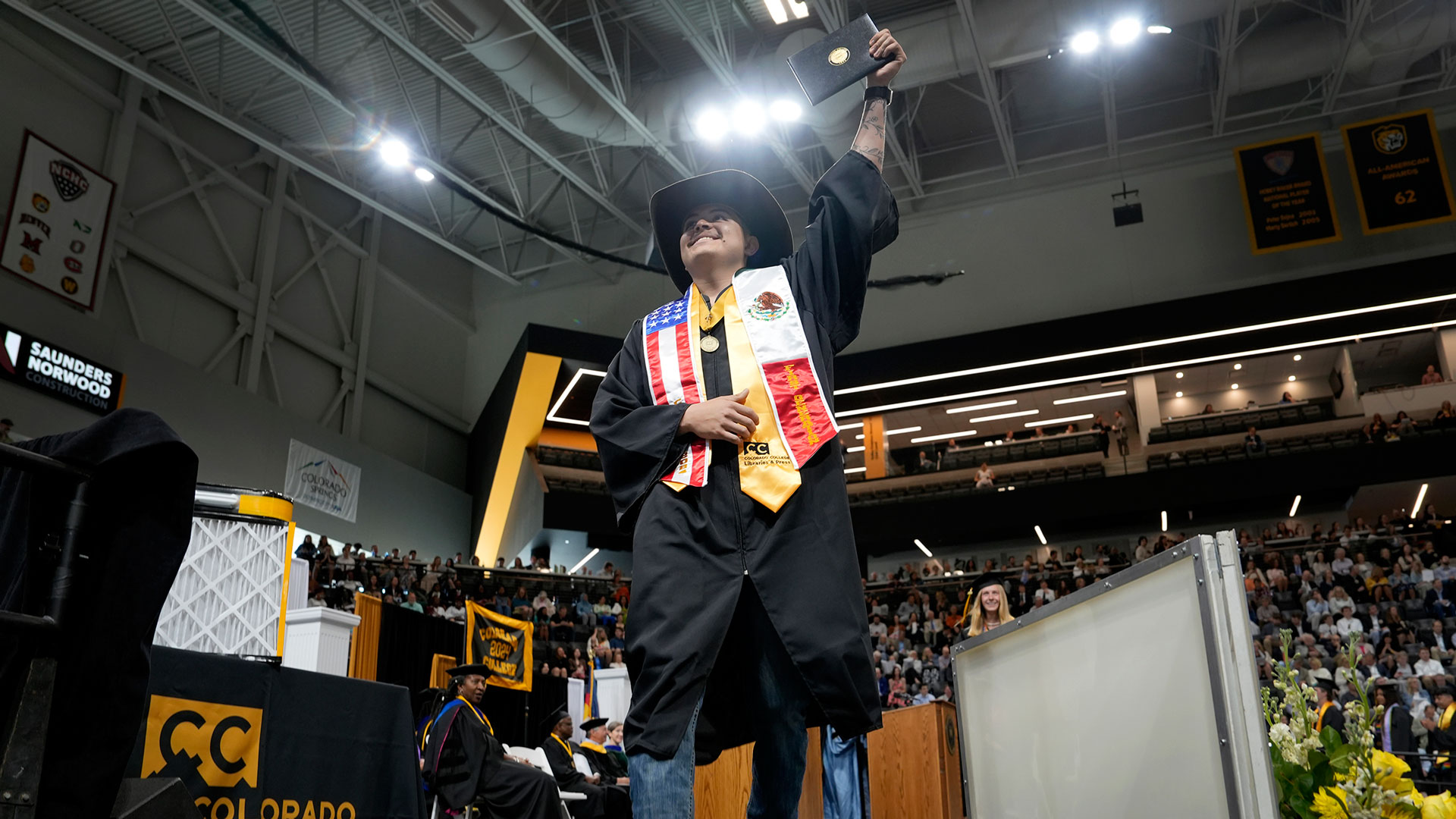 Commencement 2024. Photo by Jamie Cotten / Colorado College