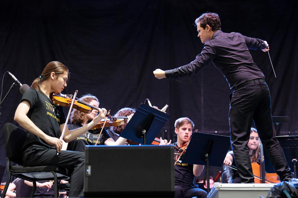 Outdoor Festival Orchestra Concert