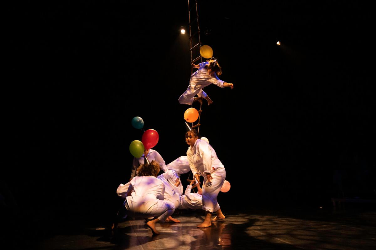 Colorado College Theatre and Dance Department, presents DanSix: FLUX choreographed by Pallavi Sriram and Patrizia Herminjard featuring 13 incredible dance students. Friday, March 17th 2023. Photo by Katya Nicolayevsky ’24 / Colorado College.