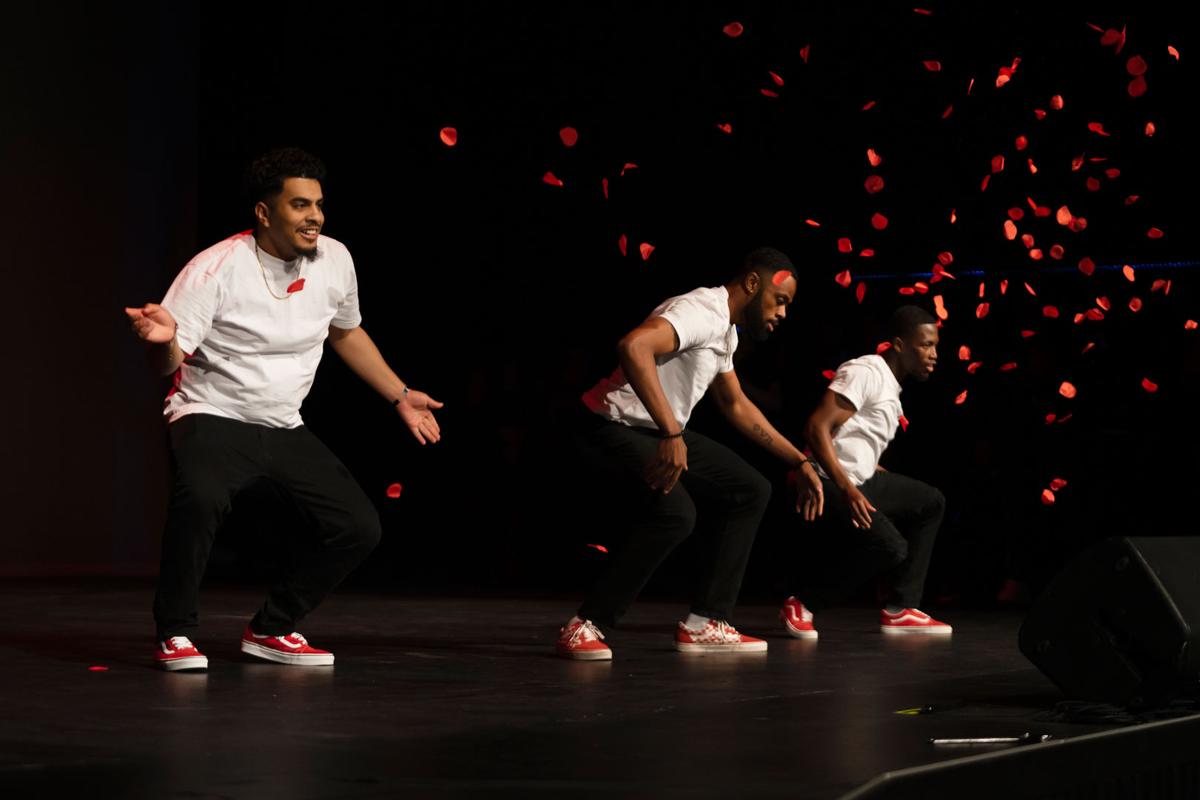 The Step and Stroll Showcase, hosted by Lil Scrappy, was brought to you by Psi Sigma Phi Multicultural Fraternity Inc and L.I.F.E. Step team. Teams from all over Colorado came to Armstrong Great Hall to show off their skills and passion. Here we have Kappa Alpha Psi preforming on Sunday, April 23 2023. Photo by Katya Nicolayevsky ’24 / Colorado College.