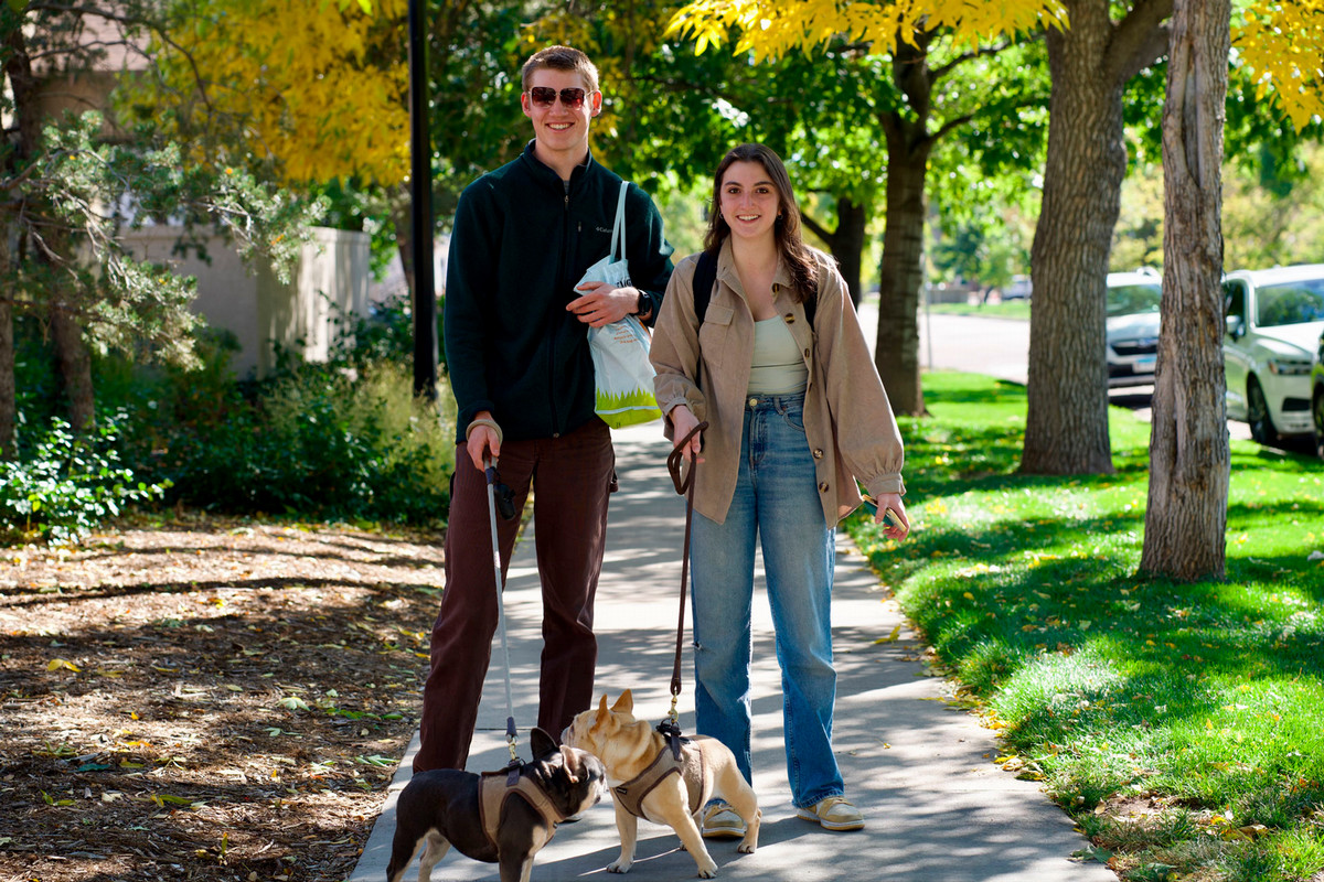 Frenchies and friends! Photo by Karuna Abe ’20