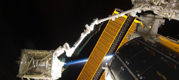 Linear transformations play a key role in steering the robotic arm of the International Space Station. 