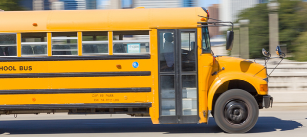 Photo of a yellow schoolbus