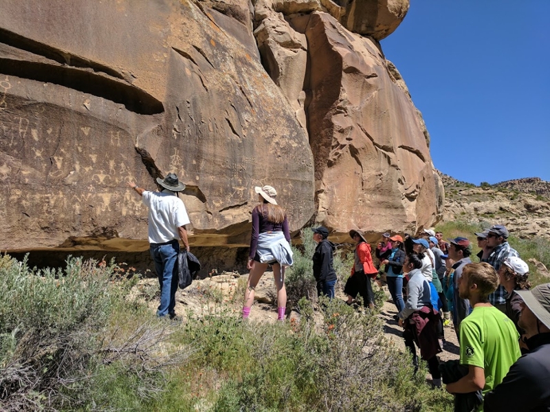 In AN219 Archaeology of the American Southwest, students visit significant archaeological sites across the region. <span class="cc-gallery-credit"></span>
