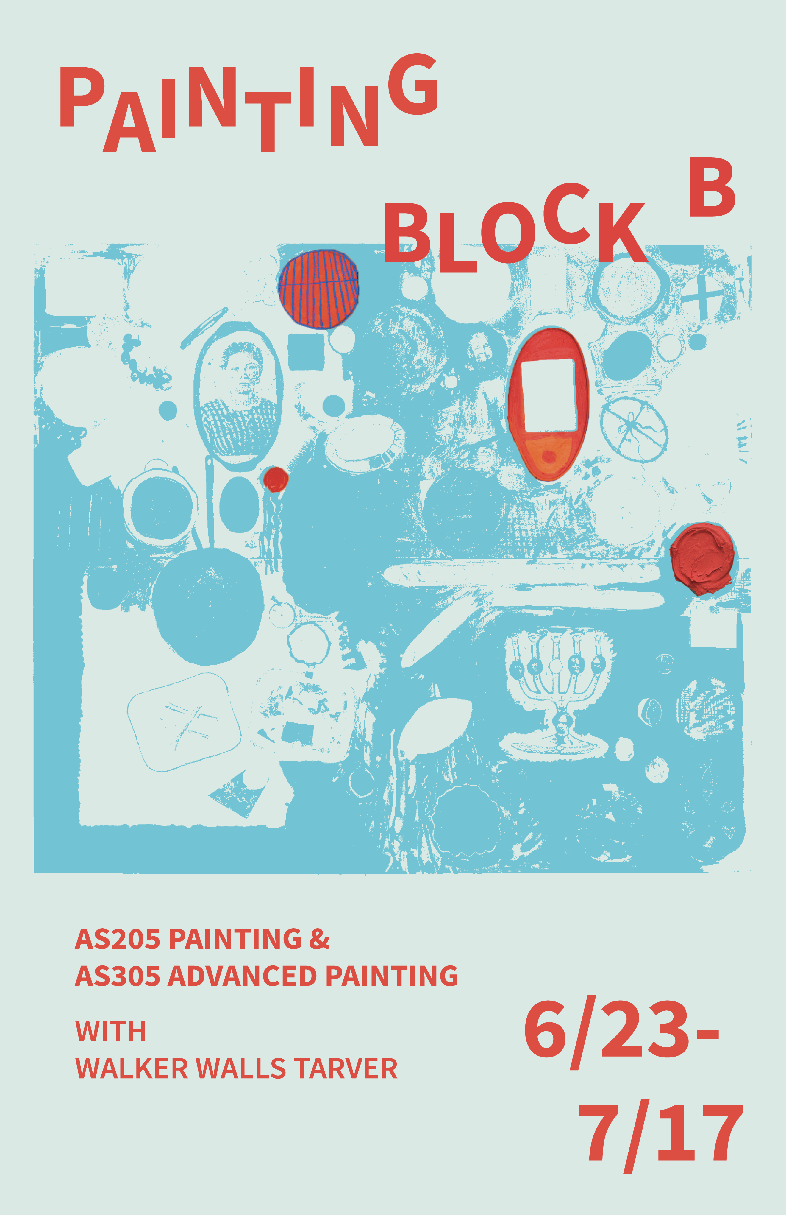 Painting Block B Poster