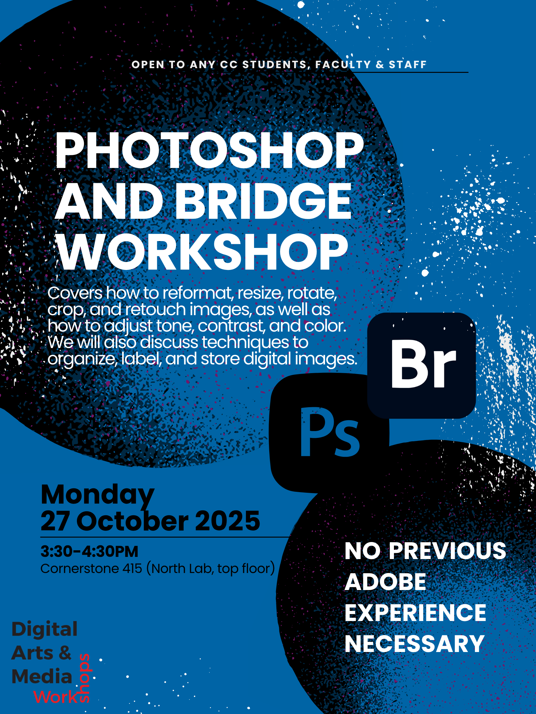 Photoshop and Bridge October 27 3:30-4:30