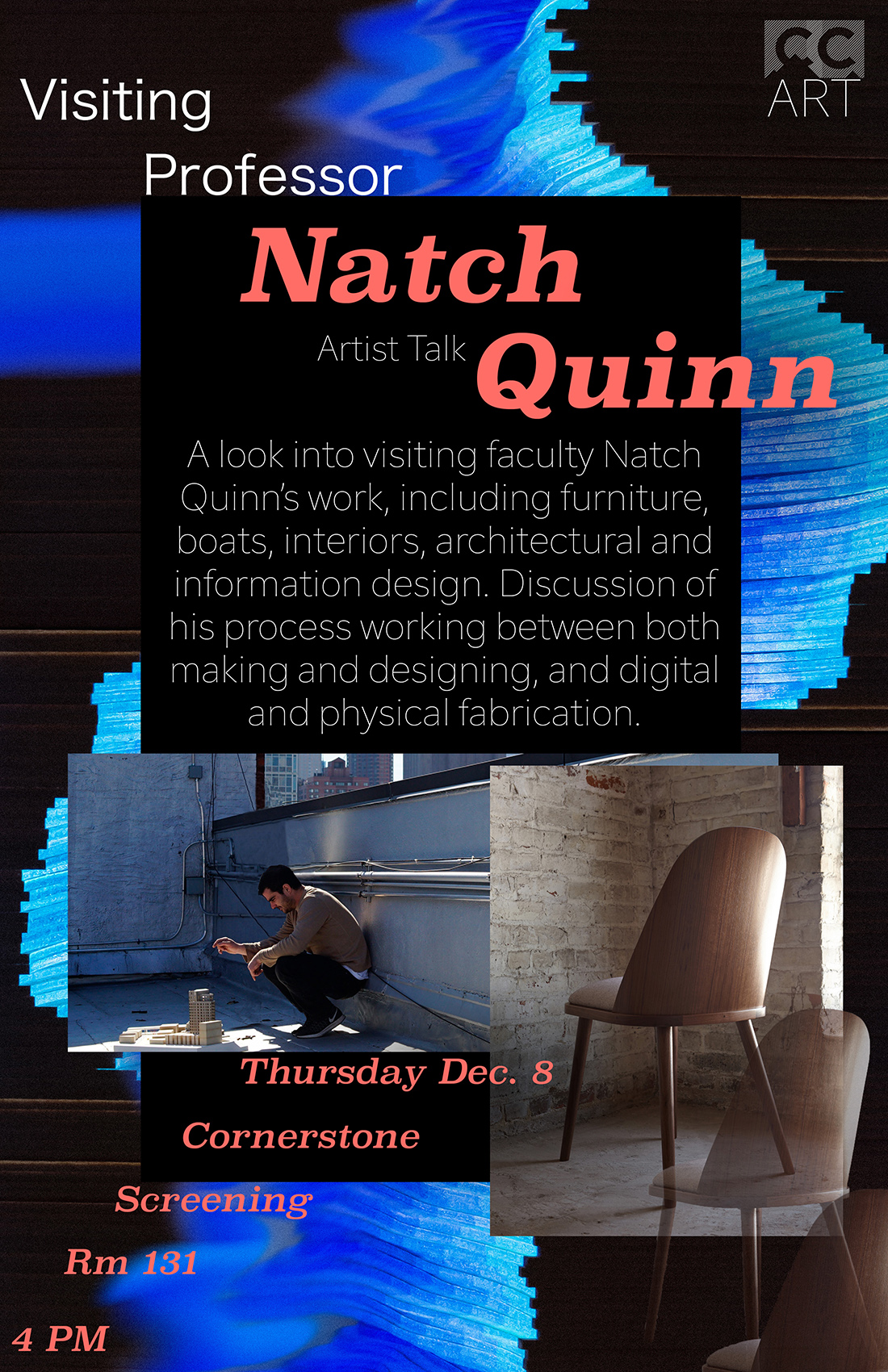 Natch Quinn talk poster