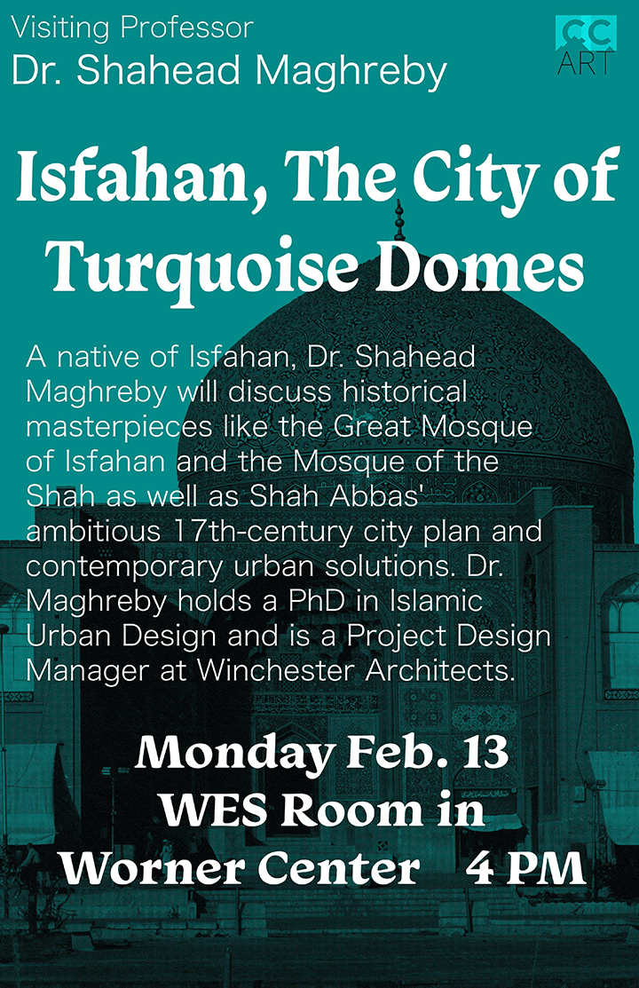 Poster for Shahead Maghreby talk