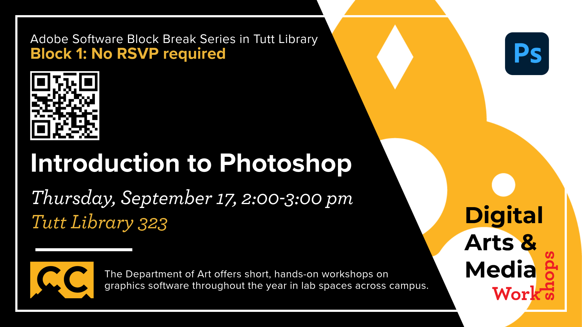 Block 1 Intro to Photoshop Poster