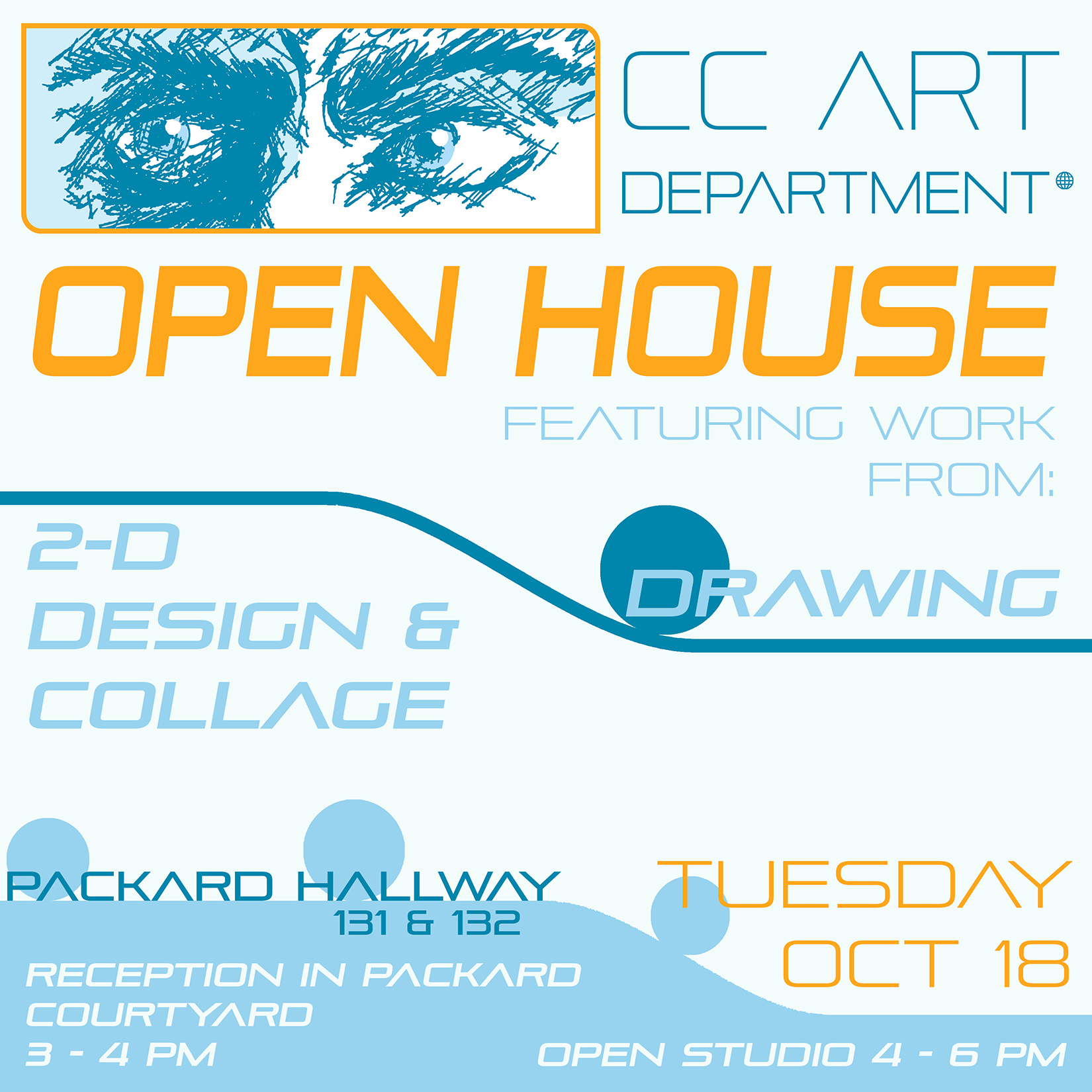 open house poster graphic