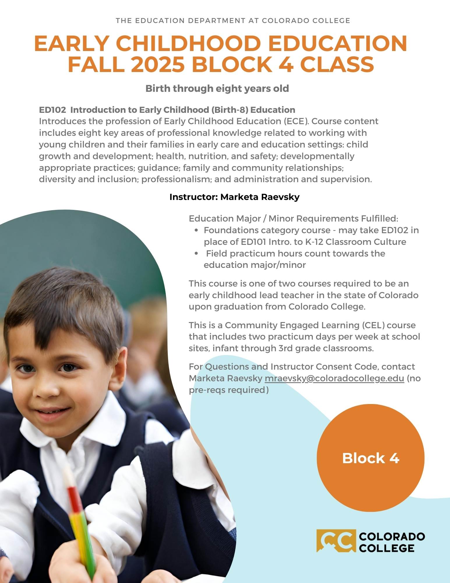 ED102 Early Childhood Education in Block 4