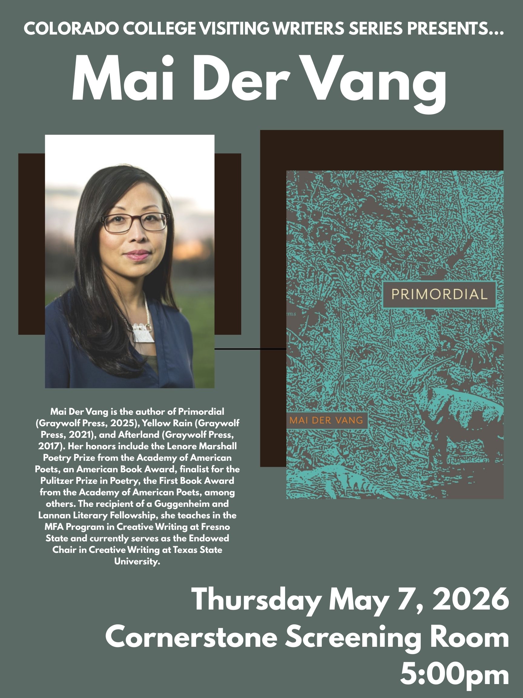 Image of Mai Der Vang, cover of Primordial