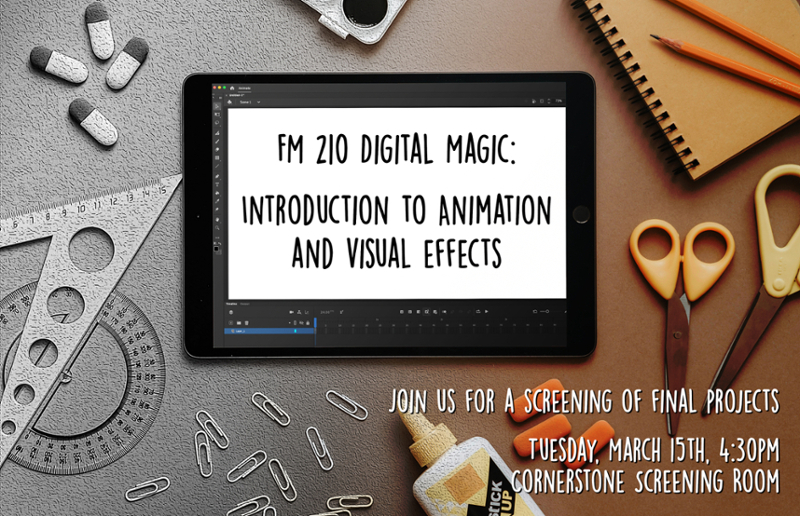 Animation class poster