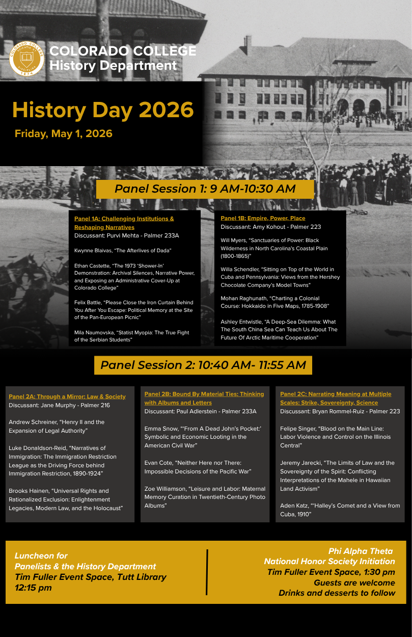 History Day 2026 Friday, May 1, 2026 