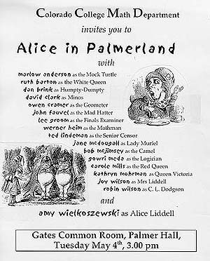 Alice in Palmerland Program