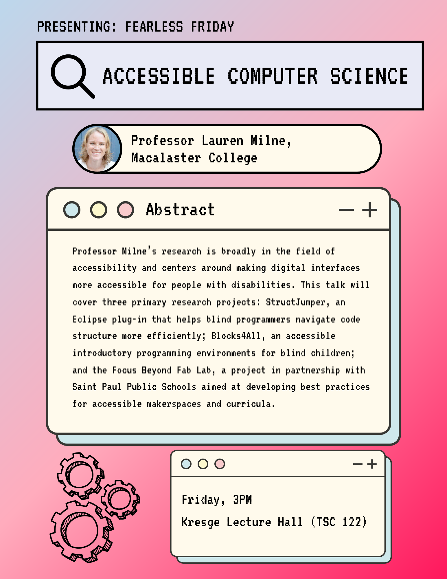 Block 4, Week 1 2025 Fearless Friday