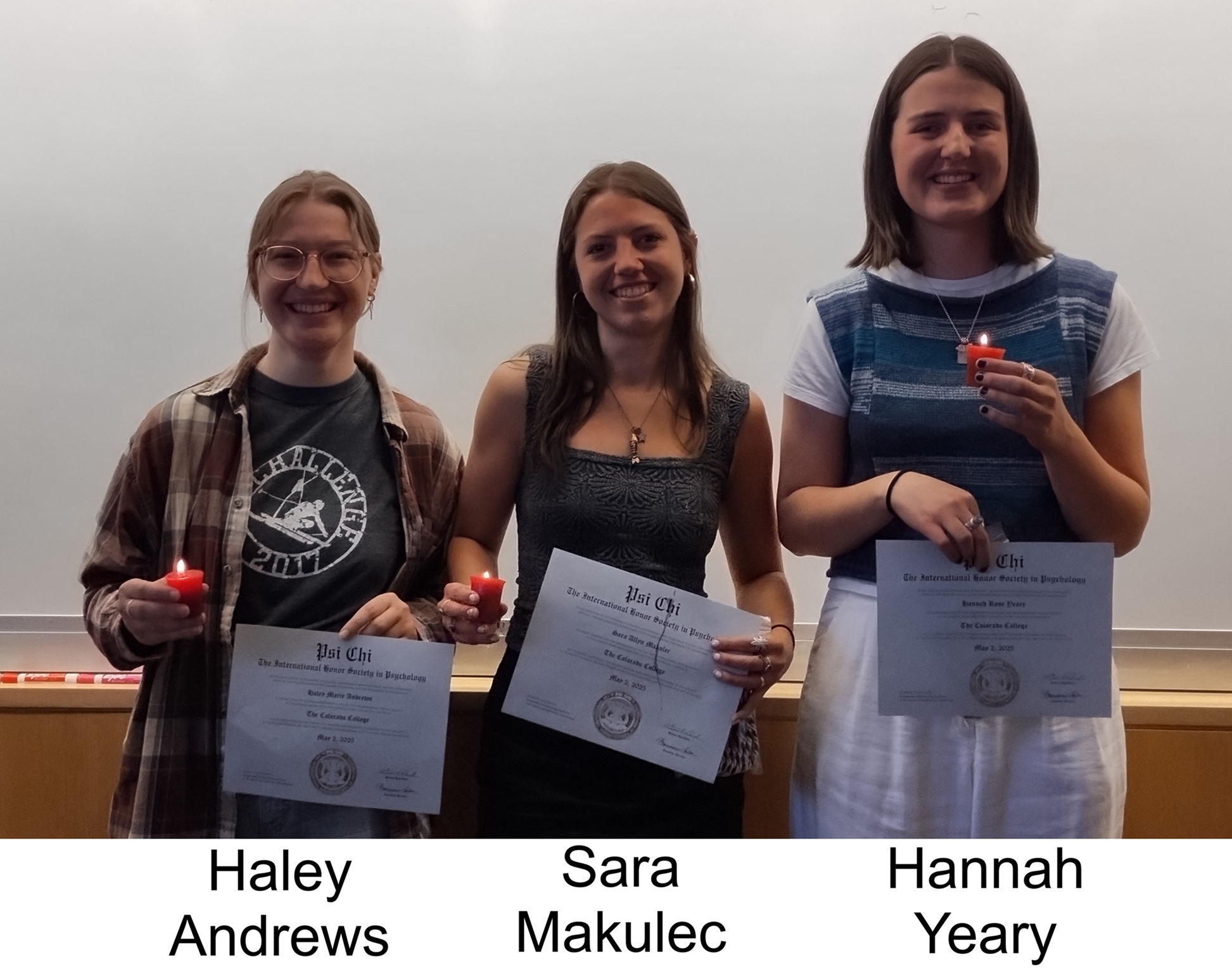 2025 Psi Chi Inductees