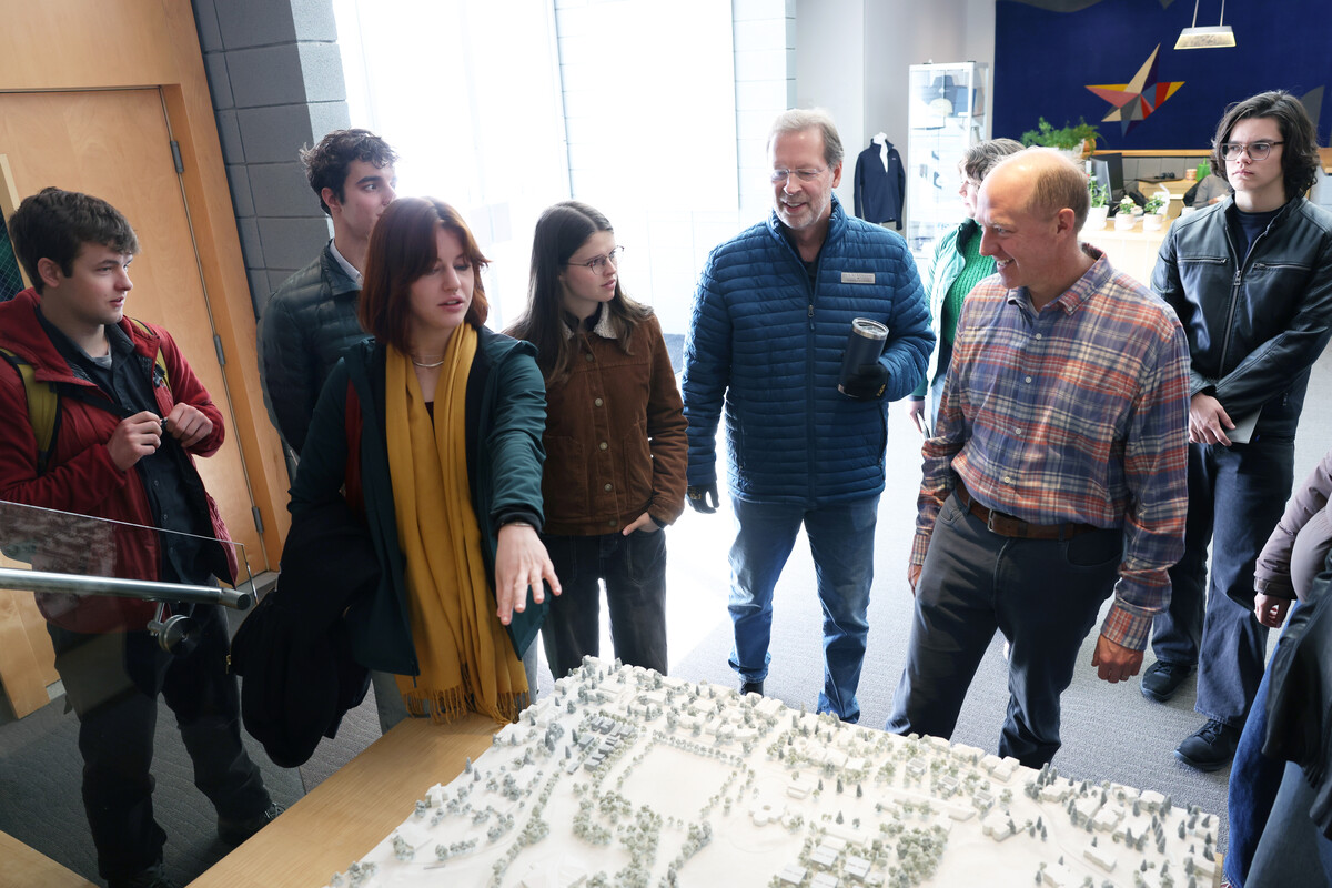 Students on-site at the Aspen Institute