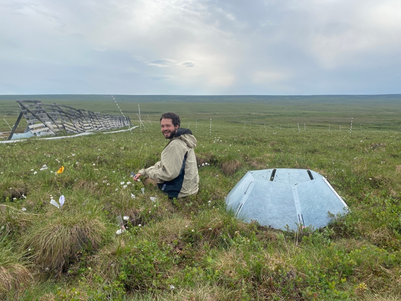 Alex Jennings '22 in the Arctic