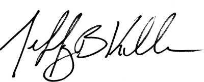 Jeff Keller Signature