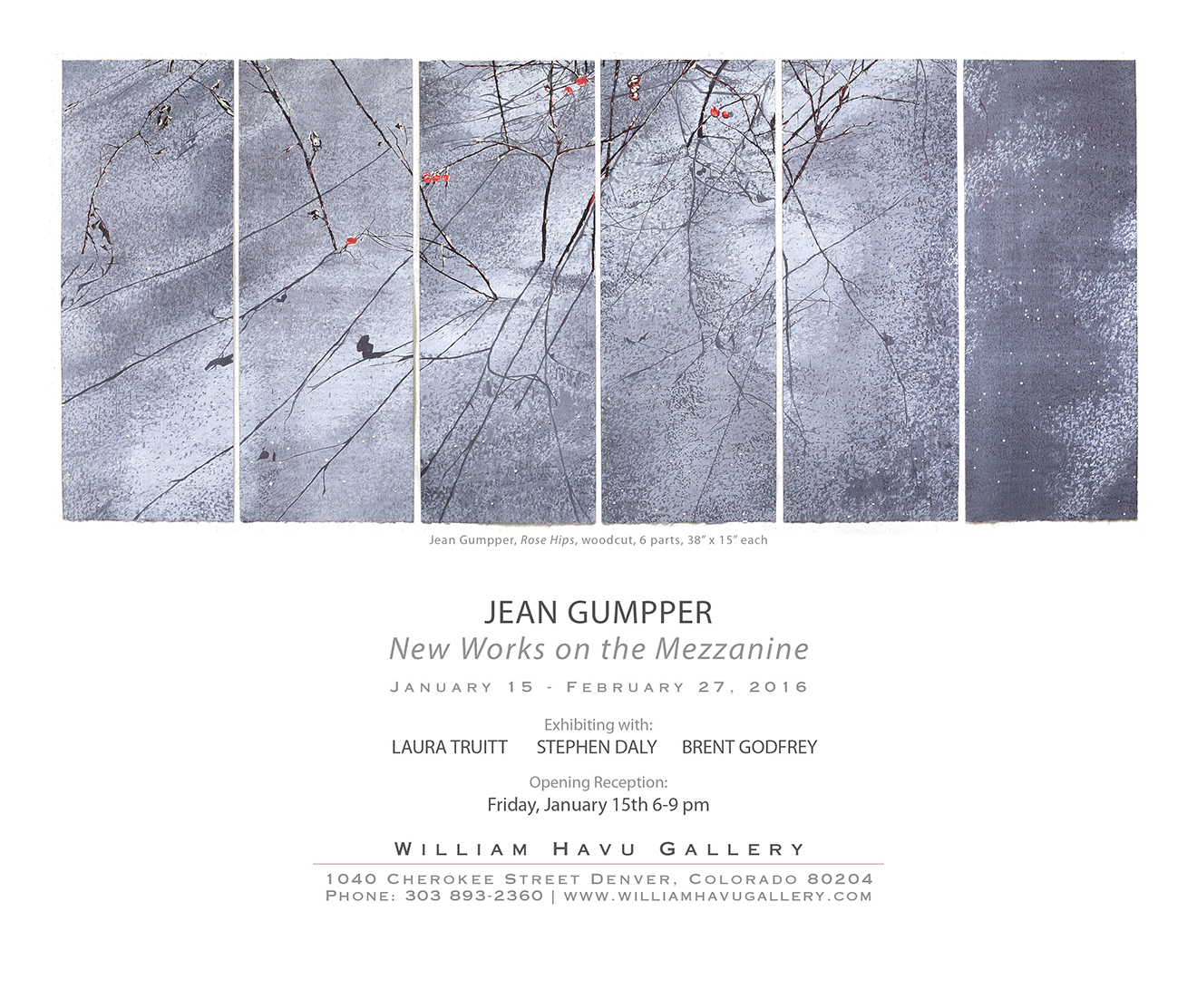 Jean Gumpper: New Works on the Mezzanine