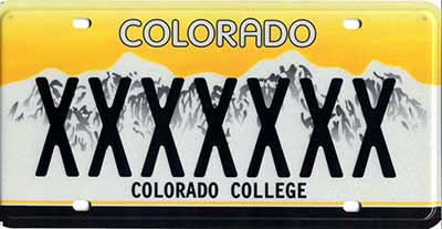 CC License Plate June 2015