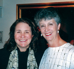 Marcia Moses Johnson and Diane DeGette