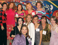 
Despite no longer having a sorority chapter on campus, these Gamma Phi Betas from the class of ’85 “loved” seeing each other at their 20th CC reunion in October. Back row, from left, <strong>Barbara Thorpe Blume, Diana Bernardo, Linda Ellis Cummings, Martha Marco Majors, Karin Kinney Agee</strong>; middle row, from left, <strong>Nancy McCoy, Lupita Gallardo, Linda Smith ’86, Lauren Gipe Taylor, Annabeth Headrick</strong>; front row, <strong>Valerie Vela Klassen</strong>. In attendance but not pictured were <strong>Mary Travers Mather </strong>and <strong>Michelle Marchese Johnson</strong>.
		