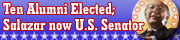 Ten Alumni Elected; Salazar now U.S. Senator