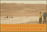 From Baca Belguim Blend to Geothermal Power