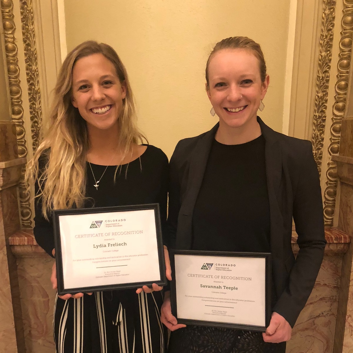 Two MAT Students Recognized as Top Teacher Candidates