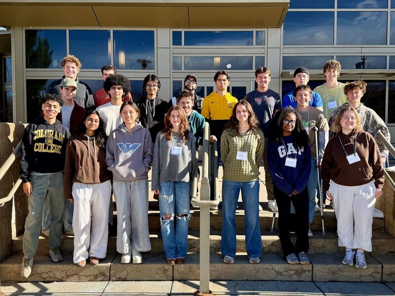 CC students participated in a 24-hour Hackathon on Dec. 6-7, 2025, which was a collaboration between CC students and faculty, the City of Colorado Springs, Exponential Impact, CC’s Coding Club, CC’s Career Center, and the Math and Computer Science Department at CC, and was partly sponsored by CCSGA. Photo provided by Owen McGann ’26