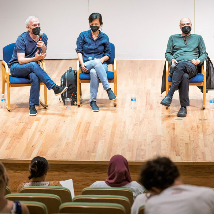 Students Engage with World-Famous Kronos Quartet