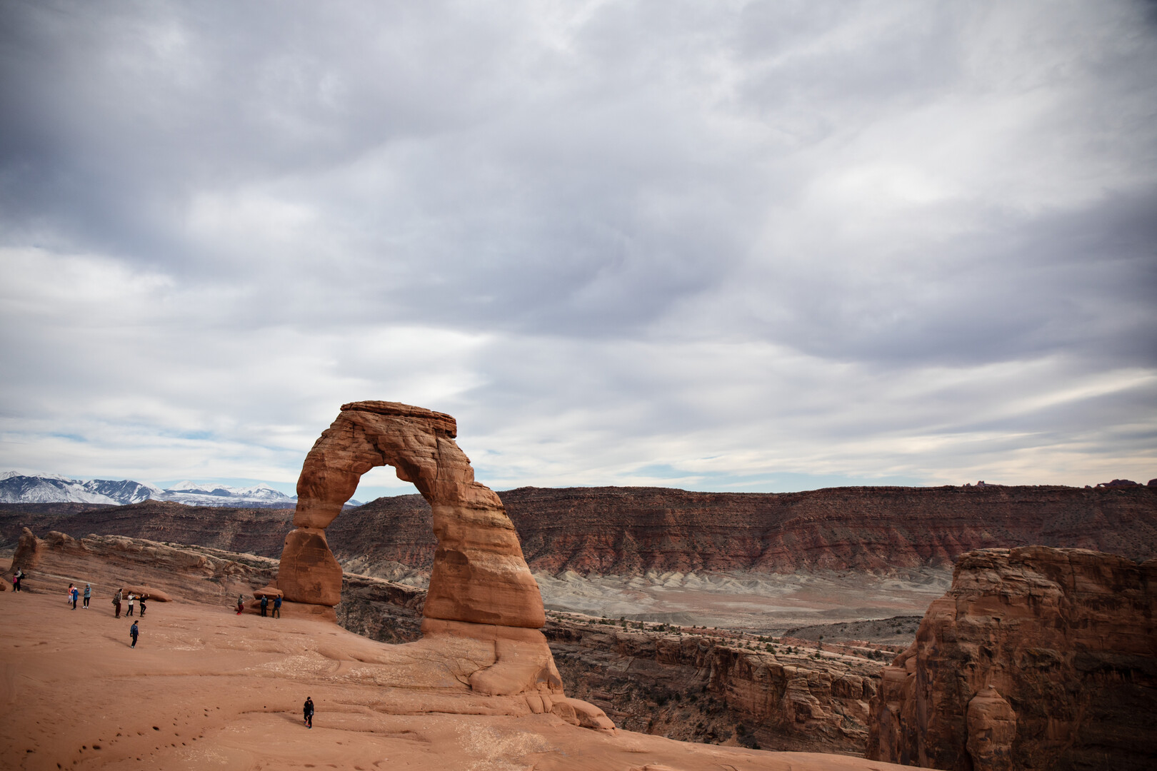 The most famous arch in Arches National Park in Utah, on April 1, 2023. Photo by Mila Naumovska '26.