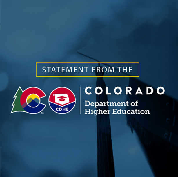 Colorado Department of Higher Education Stands with Colorado College