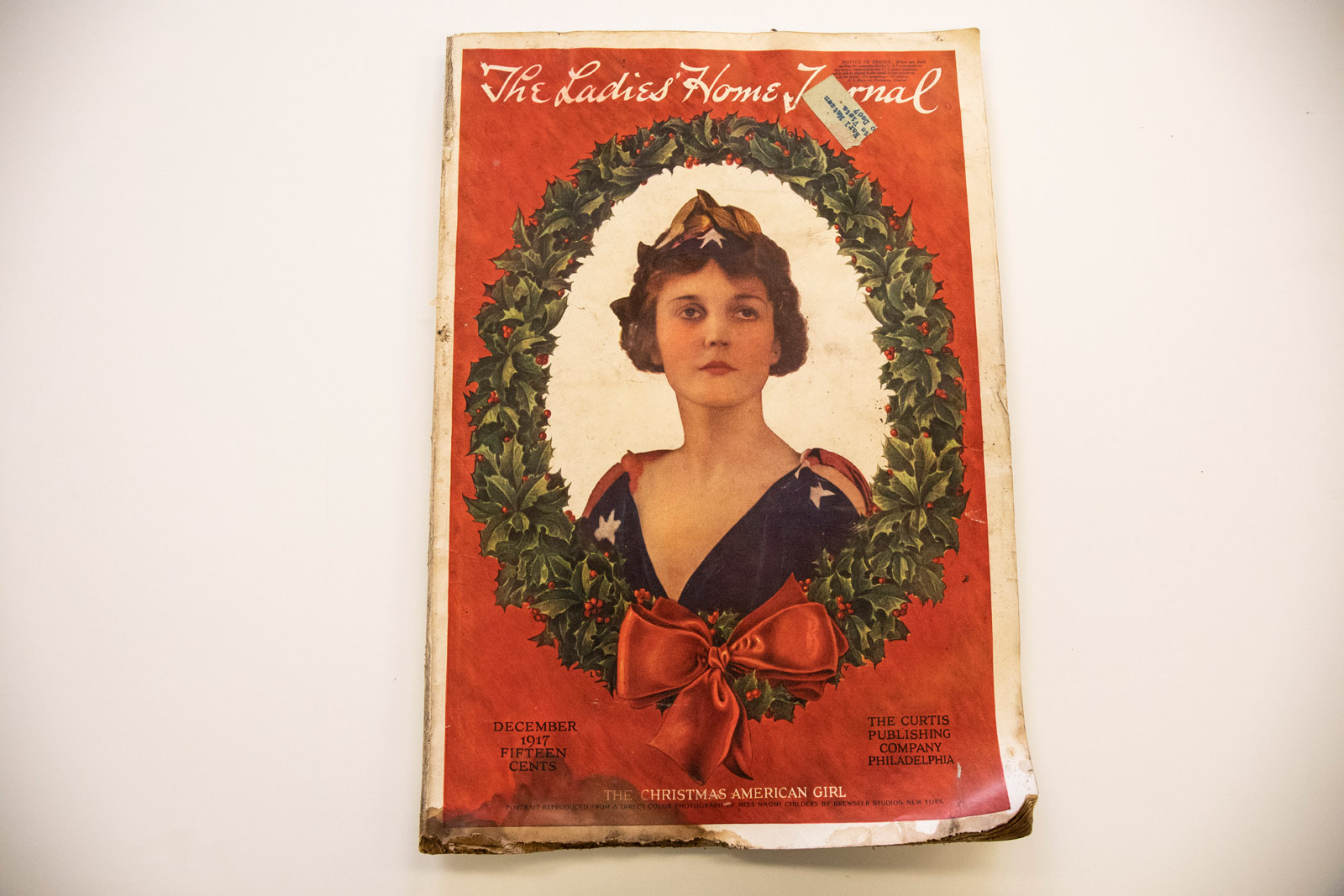Pictured: A Ladies Home Journal magazine. Ella Axelrod has spent months investigating, cataloging and digging into the mysteries of a buried box of odd treasures from the late 1800s and early 1900s as a part of their Summer Collaborative Research.