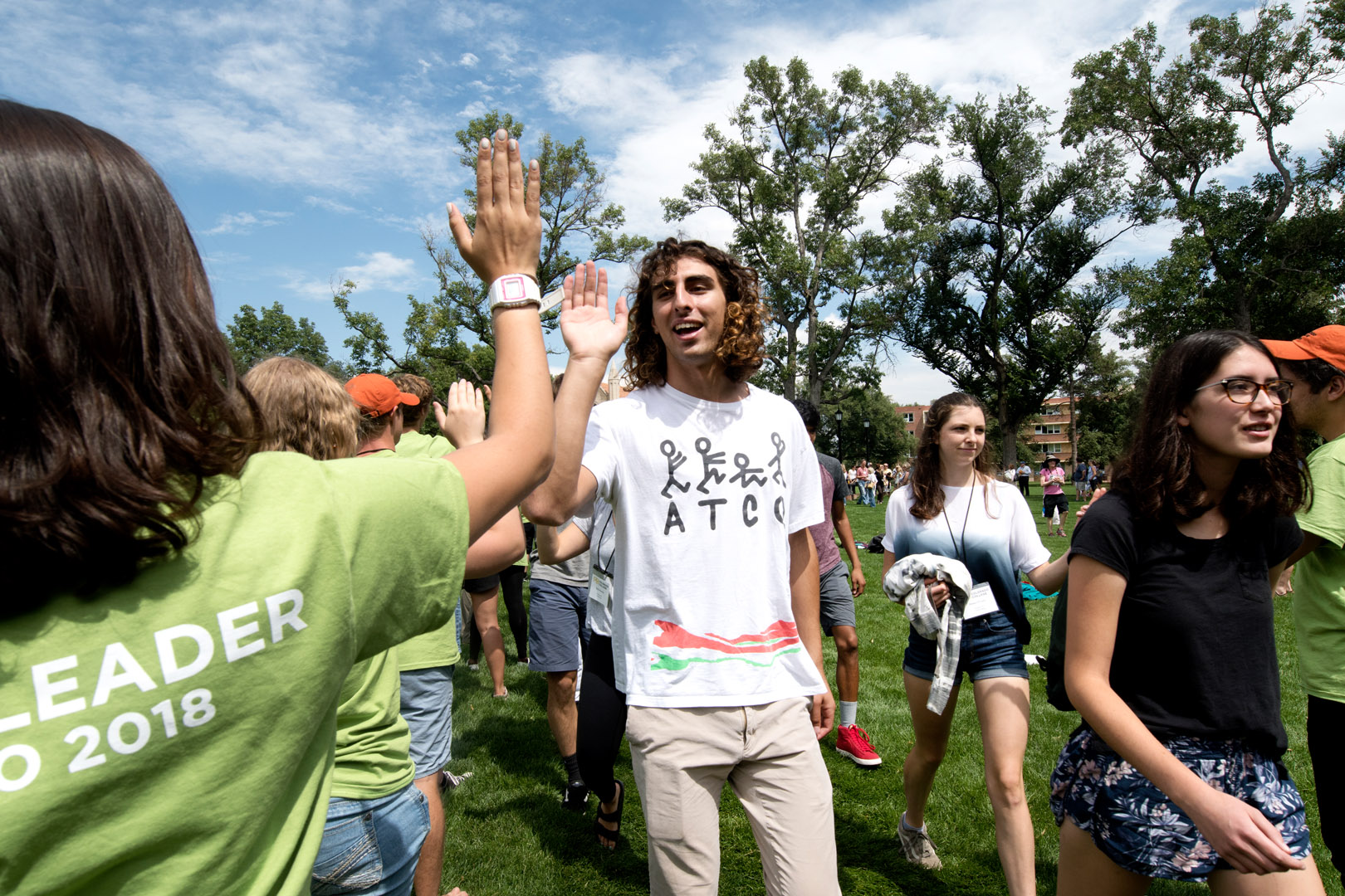 New Student Orientation; photo by <strong>Vivian Nguyen '20</strong>