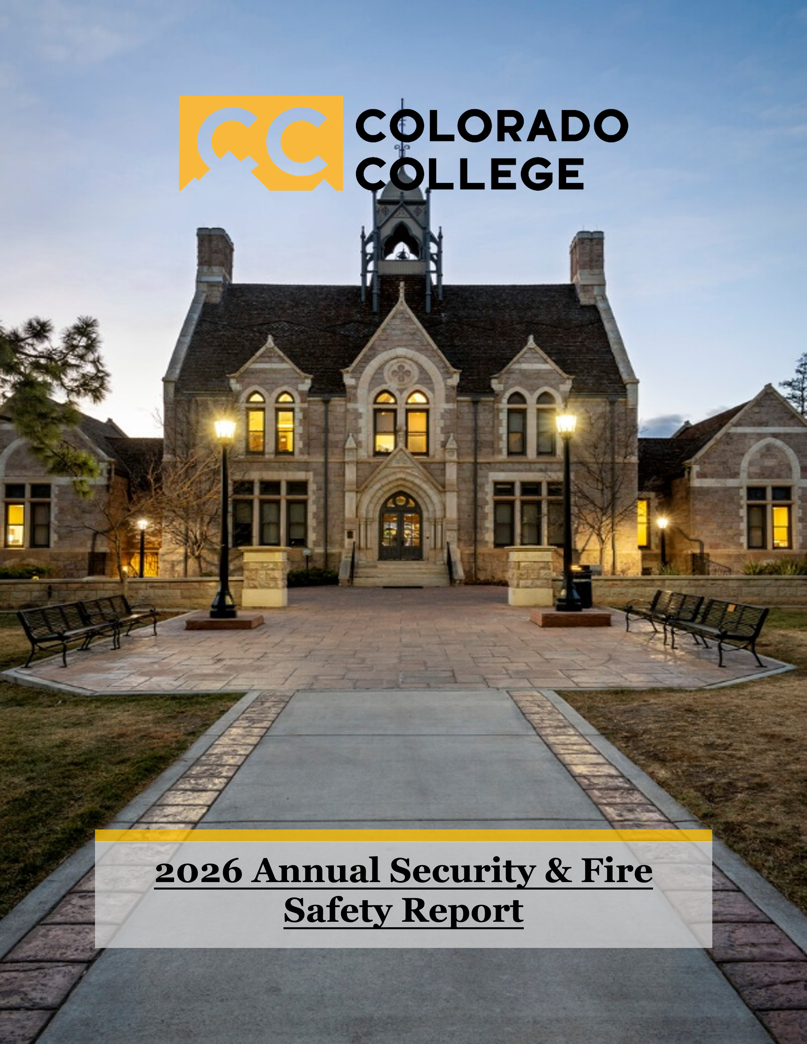 2026 Annual Security & Fire Safety Report