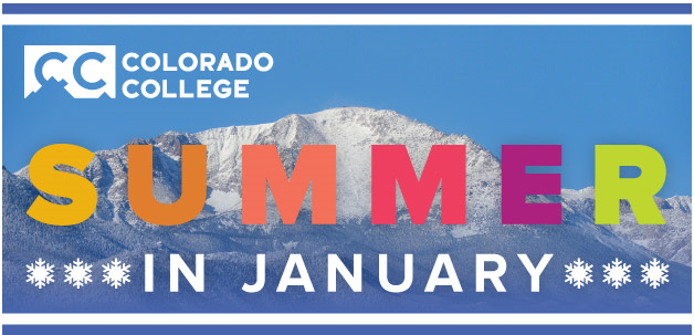 Summer in January web and email banner