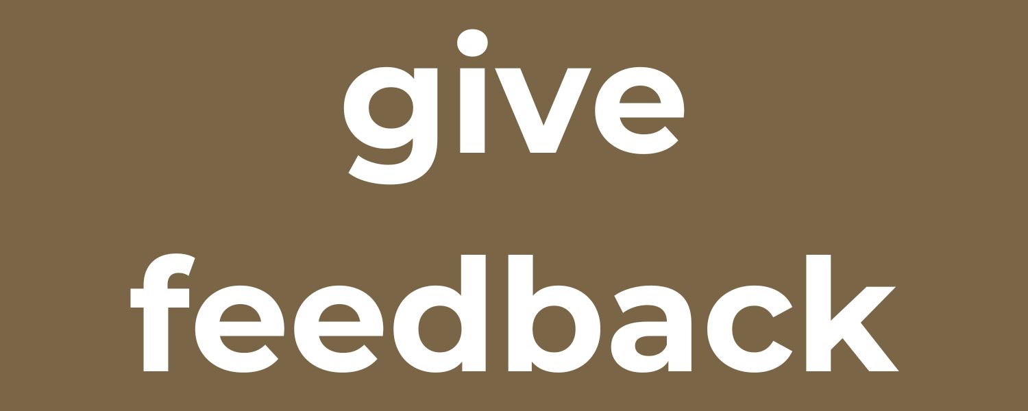 feedback button