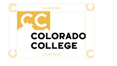 Image showing logo clear zones