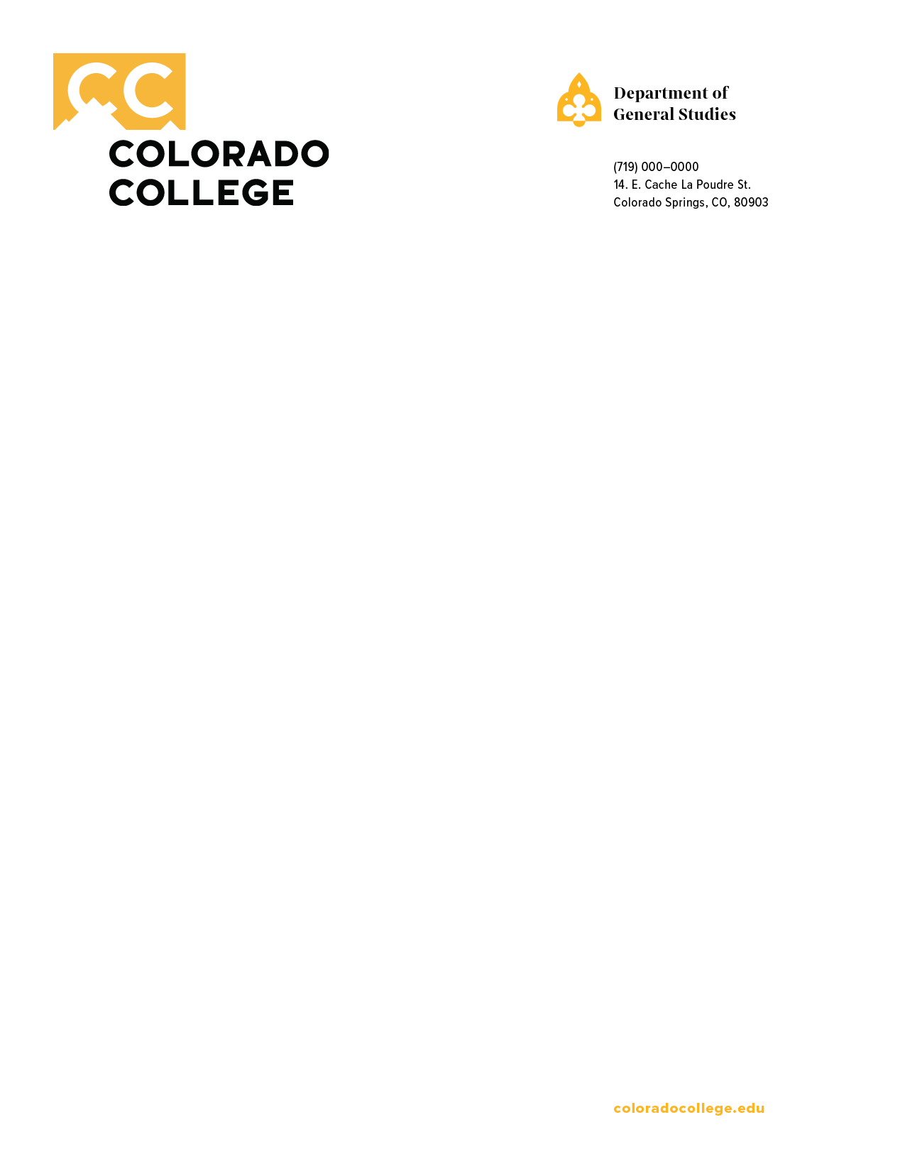 CC Letterhead