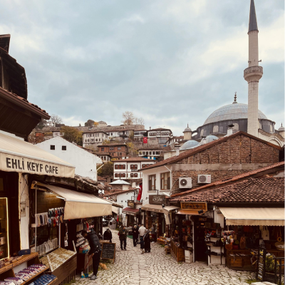 A street scene in Sarajevo