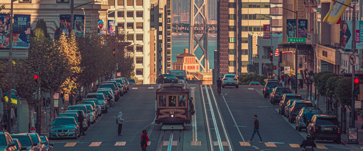 San Francisco's famous trolley.