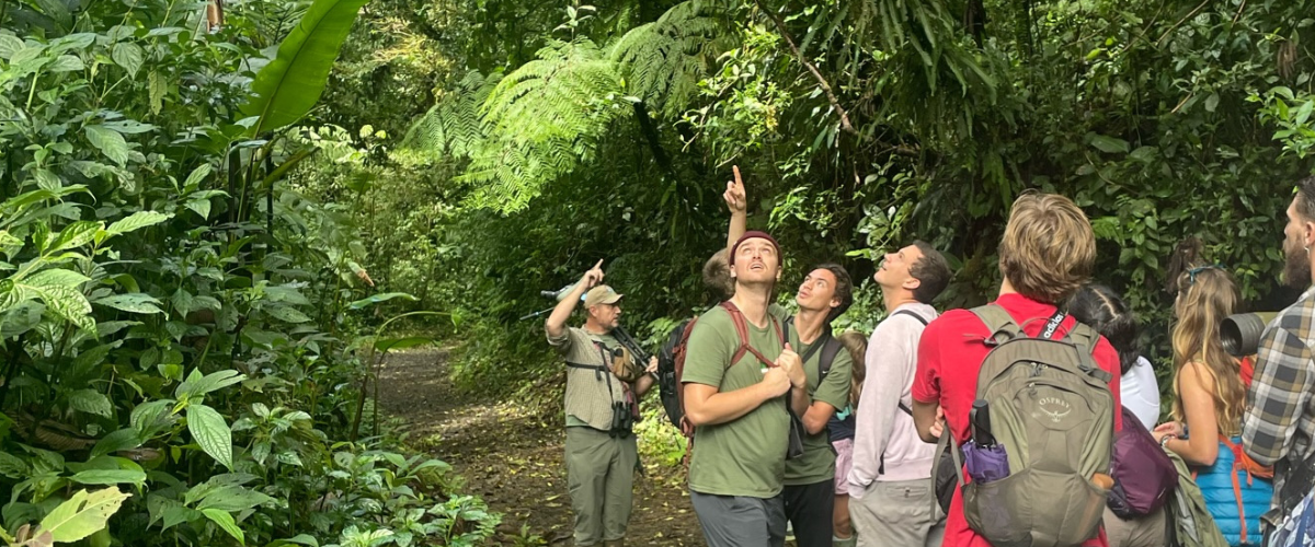 EV209 Students in the Rain Forest