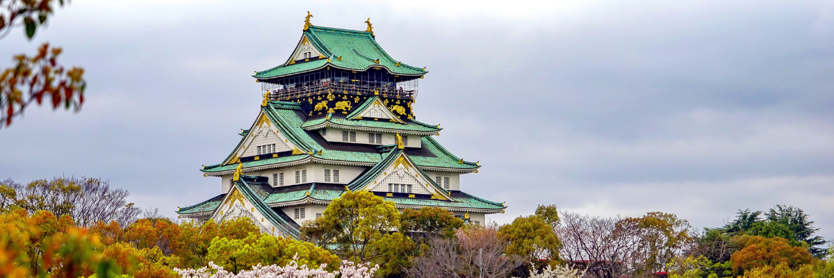 The Osaka Castle