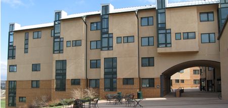 south façade of the JLK apartments