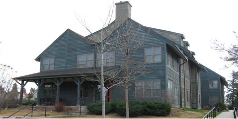 west façade of the elbert house