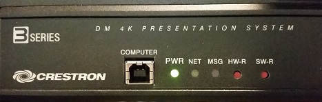 Image of an AV rack