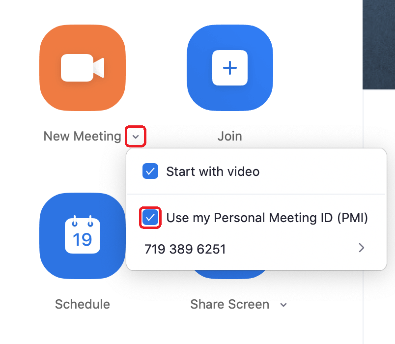 using meeting id for zoom meeting